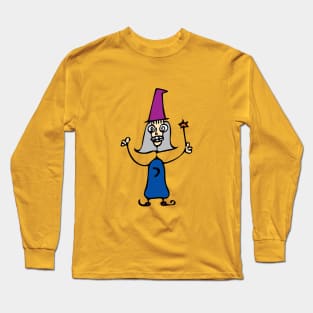 A MAD AND FREAKY LITTLE WIZARD Long Sleeve T-Shirt